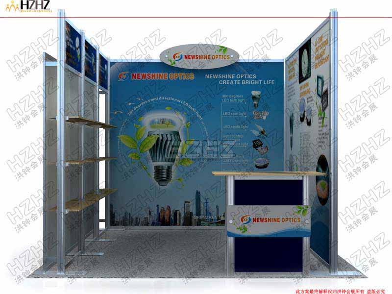 洪鐘會展服務(wù)燈光展架照明產(chǎn)品展具